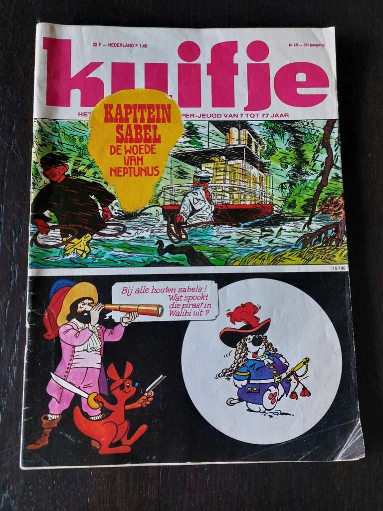 Kuifje tijdschrift uit jaren 80, Meerdere comics, Ophalen, Europa