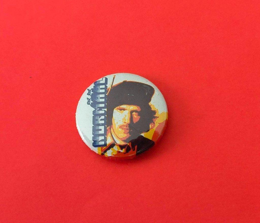 Normaal button, Ophalen of Verzenden, Zo goed als nieuw, Overige onderwerpen, Button