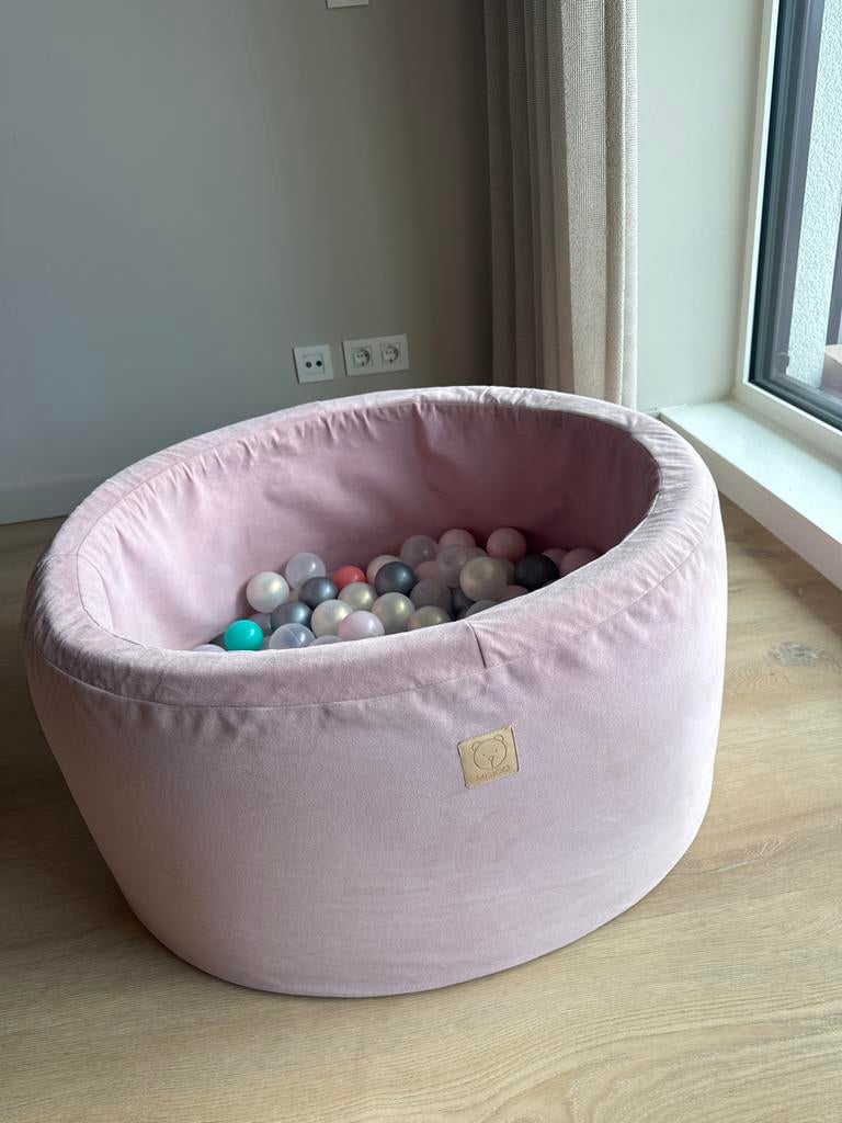 Misioo ballenbak roze met ballen - Makkelijk te reinigen, Ophalen of Verzenden, Gebruikt, Jongen of Meisje