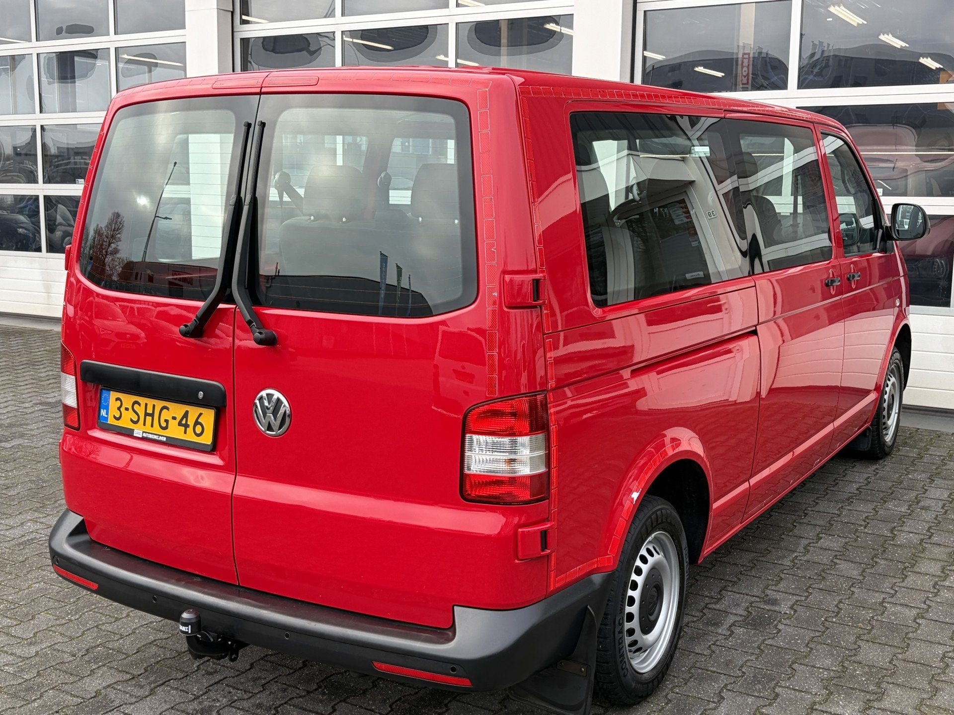 Volkswagen Transporter Kombi 2.0 TDI DSG Automaat L2H1 BPM/, Euro 5, Stof, Gebruikt, Zwart