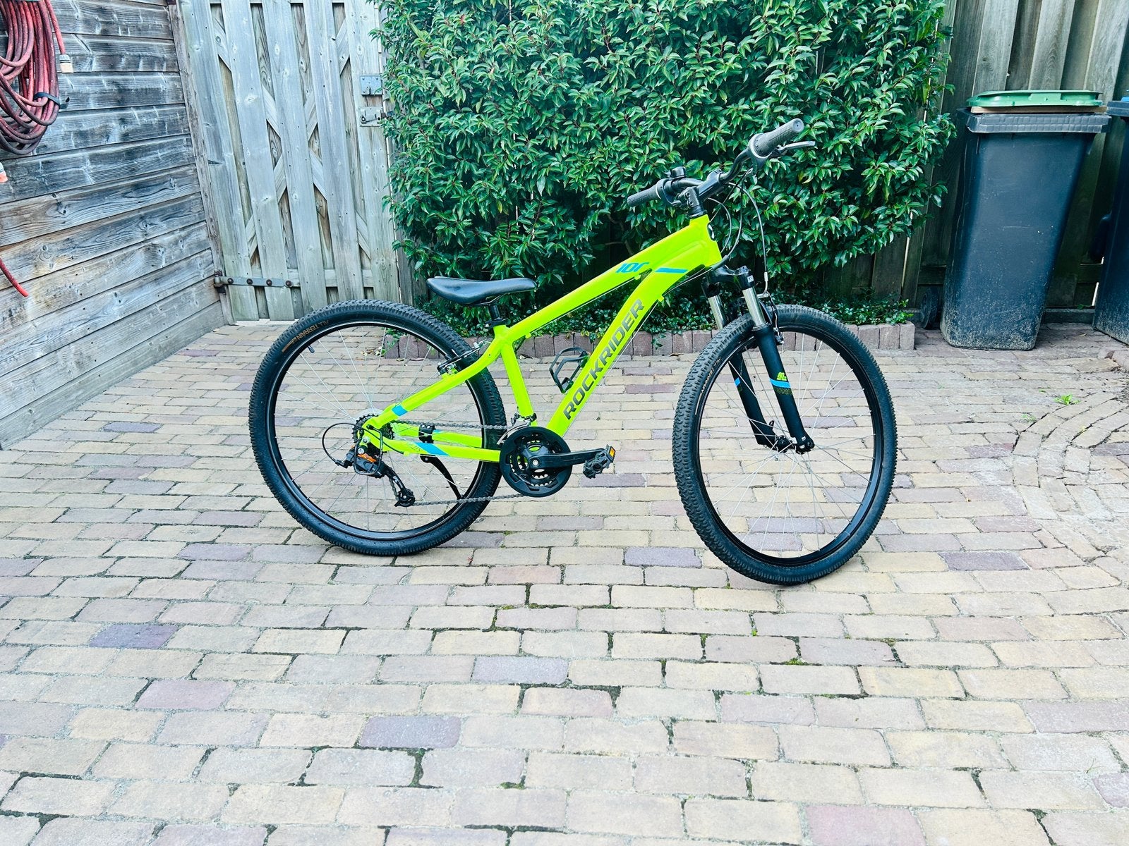 Rockrider st100 maat S: 27,5 inch, Fietsen en Brommers, Gebruikt, Hardtail, Velgrem, Ophalen