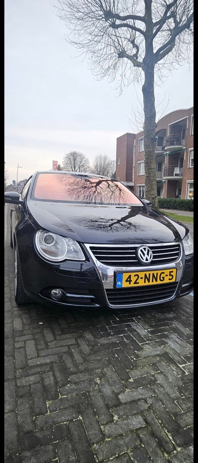 Volkswagen Eos 1.4 TSI 90KW 2010 Zwart, Voorwielaandrijving, Stof, Zwart, 4 cilinders