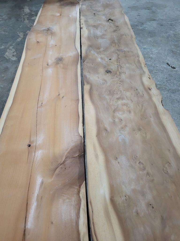 Partij taxus fineer, Minder dan 25 mm, Ophalen of Verzenden, Plank, Minder dan 200 cm