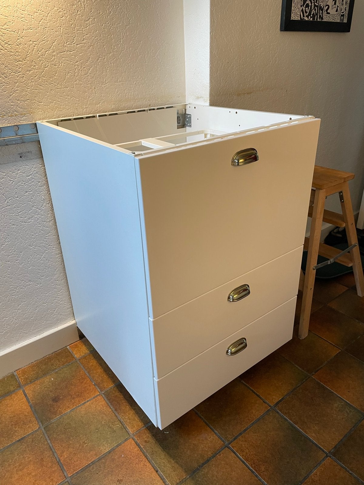 IKEA METOD Keukenkast met MAXIMERA lades en HÅLLBAR frame, Ophalen, Zo goed als nieuw