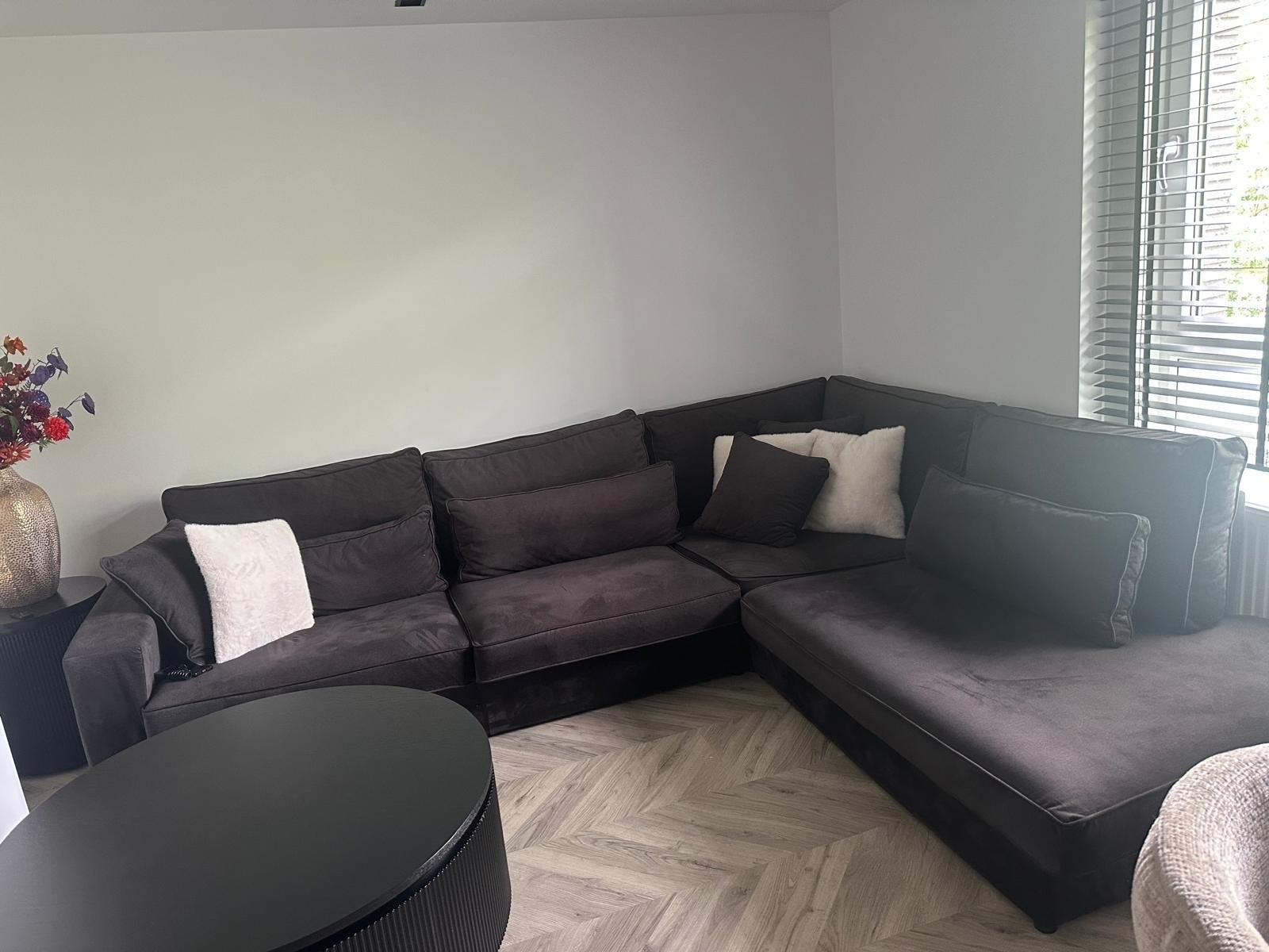 Nette schone hoekbank te koop - Ophalen Utrecht, Huis en Inrichting, Banken | Bankstellen, 250 tot 300 cm, Gebruikt, 100 tot 125 cm