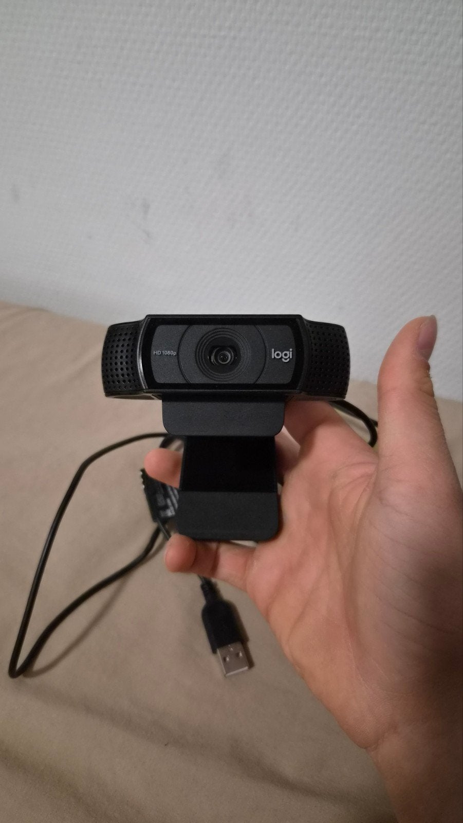 Logitech C920 Webcam - Zo goed als nieuw, Computers en Software, Monitorclip, Logitech, Ophalen of Verzenden, Zo goed als nieuw