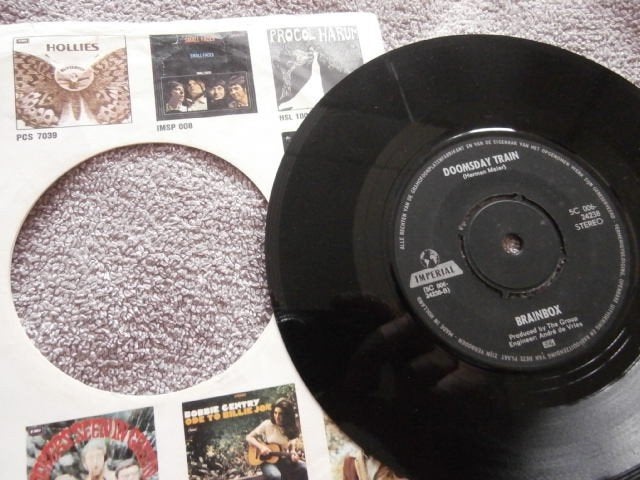 Brainbox - Doomsday Train., Ophalen of Verzenden, Gebruikt, 7 inch, Pop