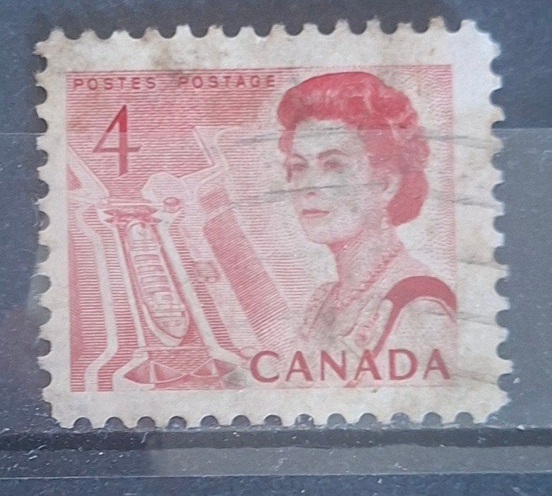 Postzegel - Canada - Gestempeld - (B2-P10) (W48), Ophalen of Verzenden, Gestempeld, Noord-Amerika