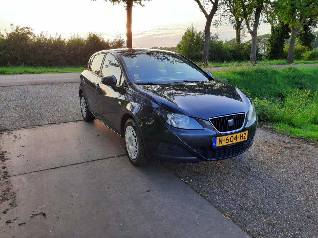 Seat Ibiza 1.4 63KW 5DRS 2009 Grijs, Auto's, Seat, Bedrijf, Ibiza, ABS, Airbags, Airconditioning, Centrale vergrendeling, Electronic Stability Program (ESP)