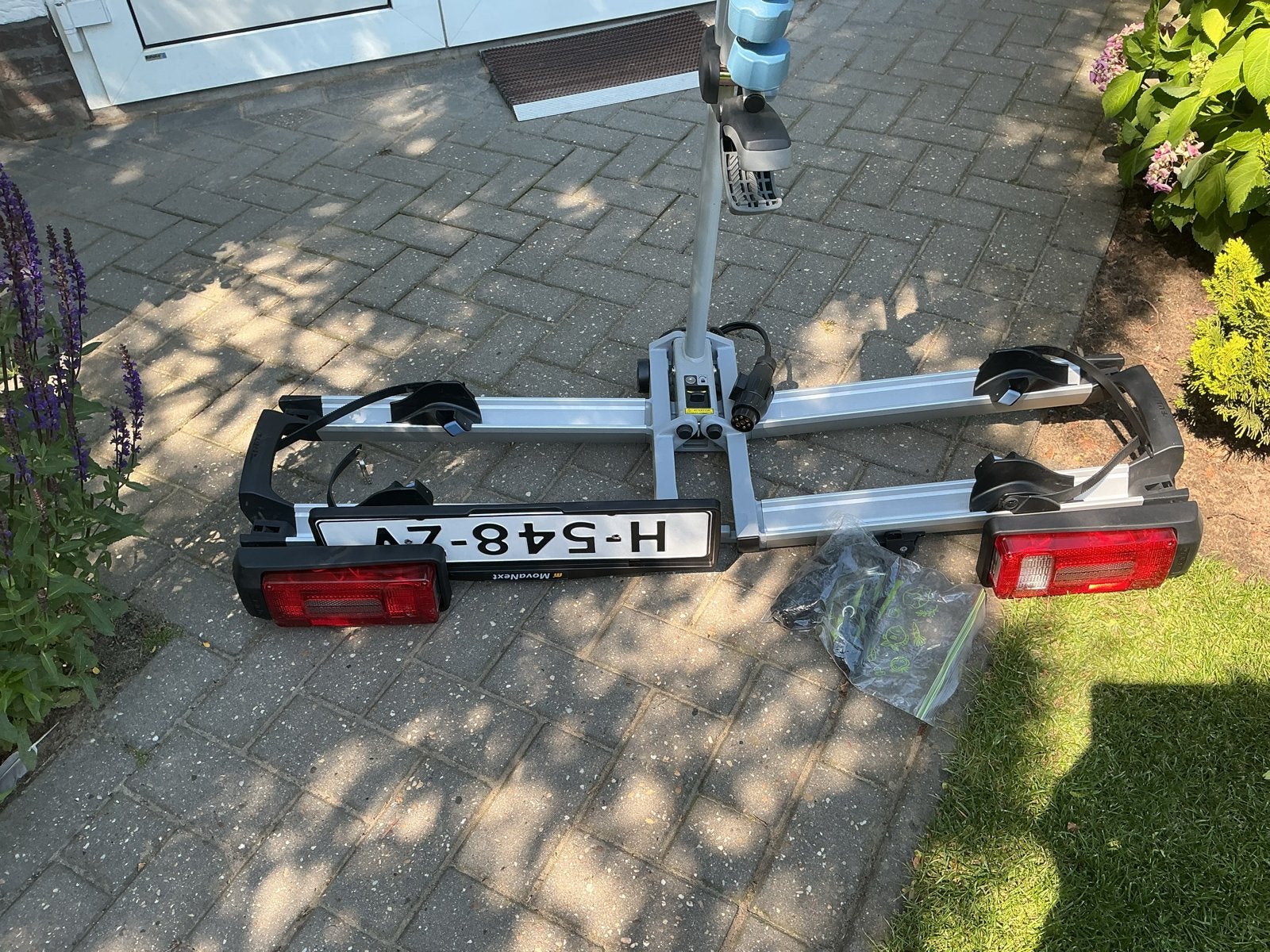 MovaNext Fietsendrager - Zo goed als nieuw, Ophalen, Zo goed als nieuw, 2 fietsen, Trekhaakdrager