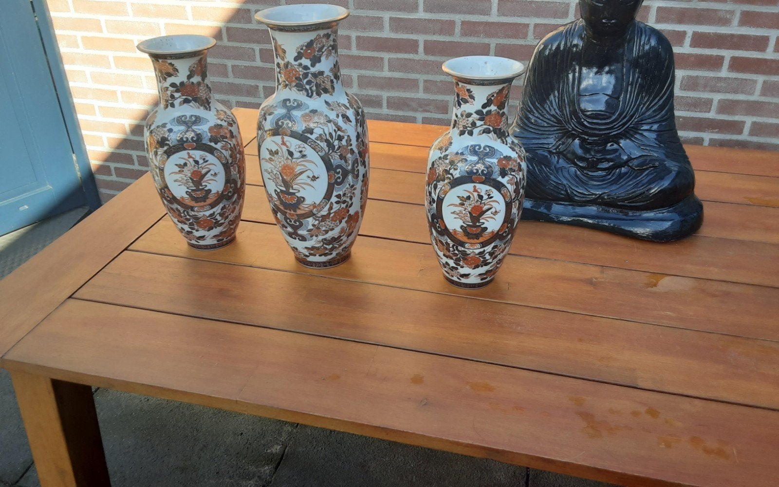 Set van 3 Imari vazen - Japanse kunst, Ophalen