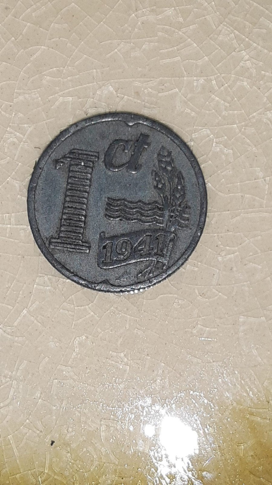 1 cent 1941, Postzegels en Munten, Munten | Nederland, Ophalen of Verzenden, Overige waardes