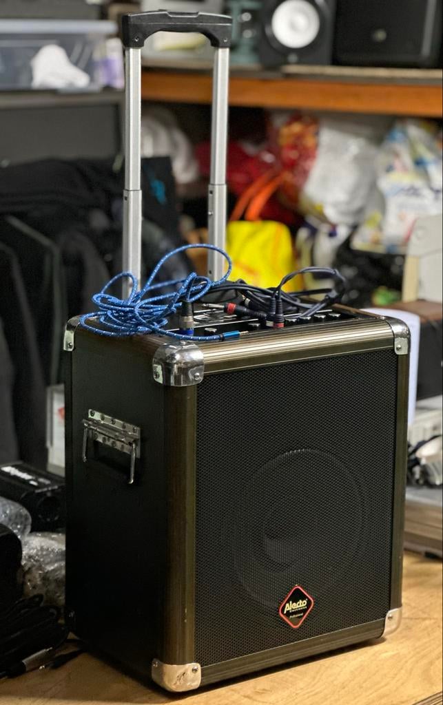 Alecto Professional PA-300 Versterker met Speaker, Audio, Tv en Foto, Luidsprekers, Overige merken, Gebruikt, Overige typen, Ophalen of Verzenden