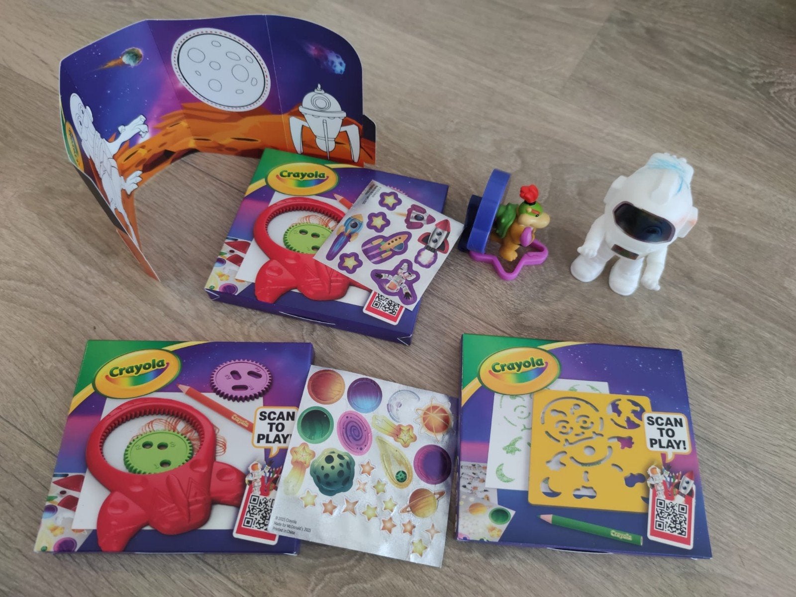McDonald's Happy Meal Inhoud - Complete Set met Speelgoed, Ophalen, Zo goed als nieuw