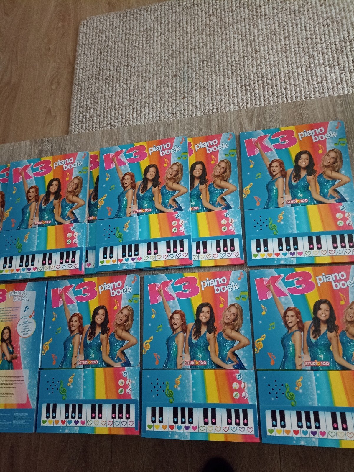 19 x K3 Piano boeken met geluid, Ophalen of Verzenden, Zo goed als nieuw, Overige typen, Met geluid