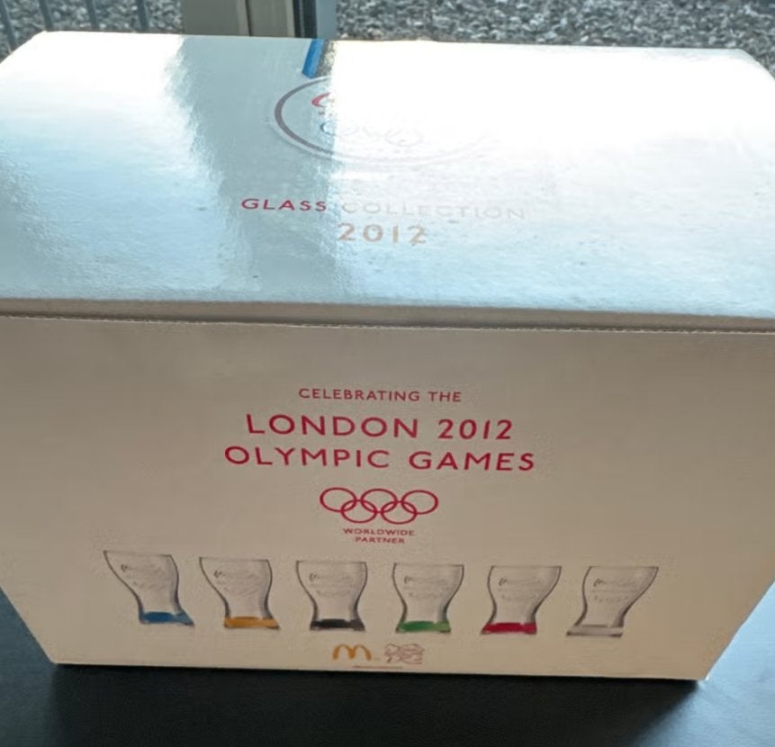 Limited Edition Coca-Cola Olympische Spelen 2012 Glazen Set, Ophalen of Verzenden, Nieuw, Frisdrankglas