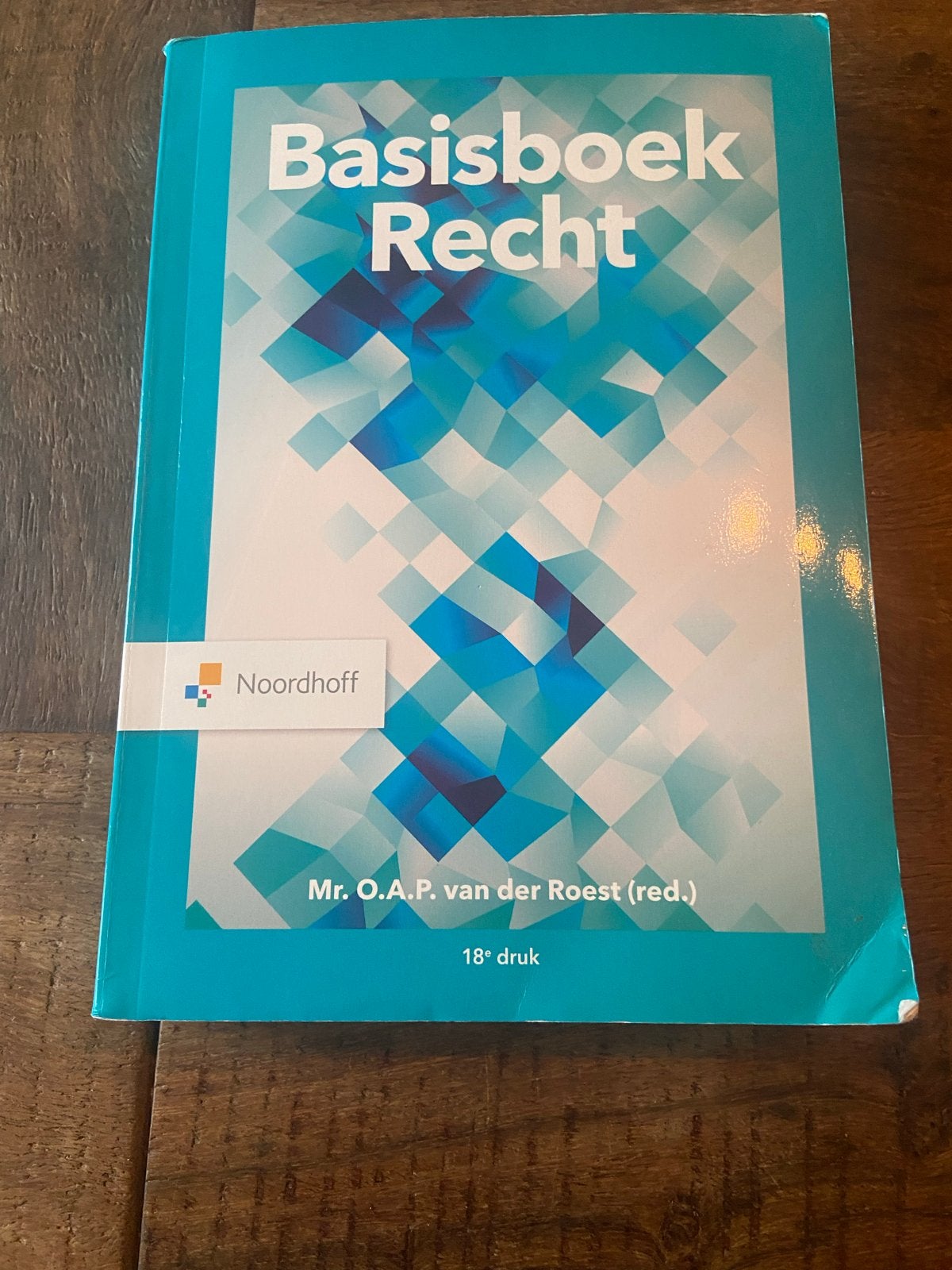 Basisboek Recht, Ophalen of Verzenden, Gamma, Nieuw, HBO