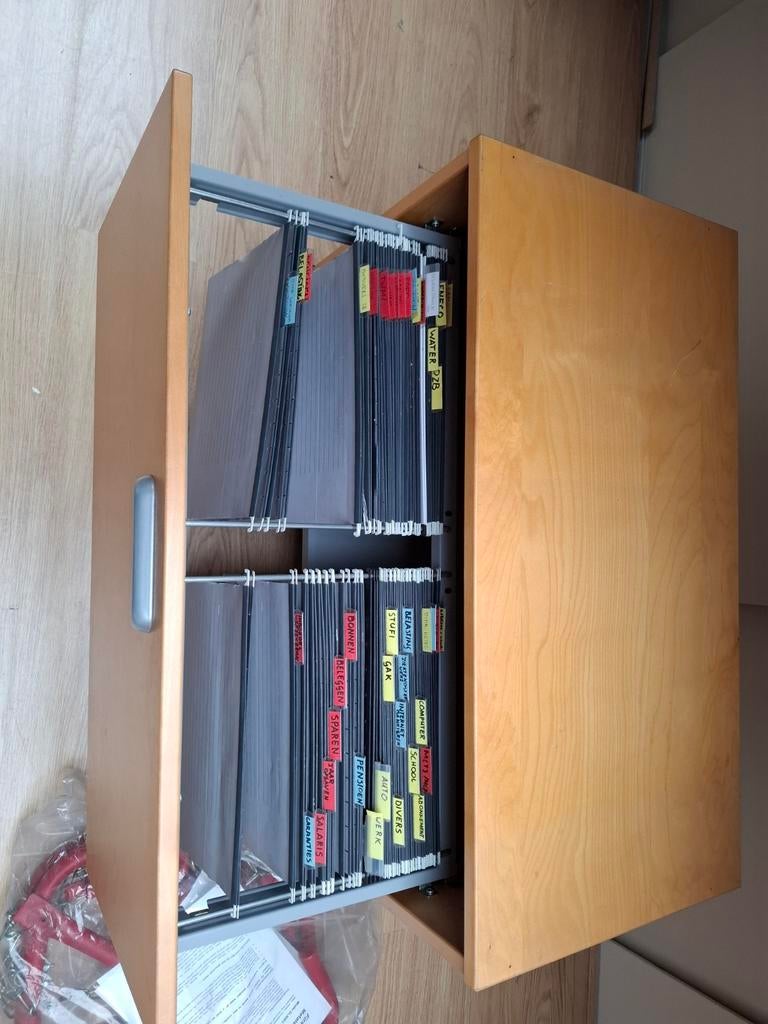 IKEA Eket ladeblok op wielen - perfect voor thuiskantoor, Ophalen, Minder dan 50 cm, Gebruikt, 1 of 2 laden