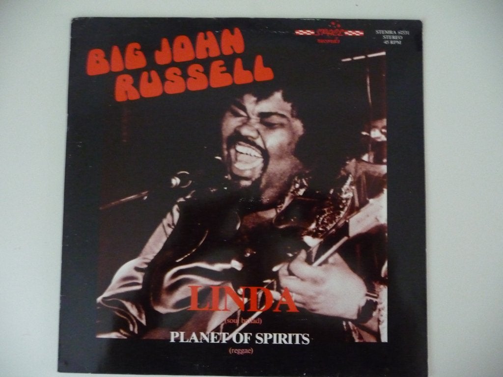 maxi single BIG JOHN RUSSELL - LINDA - SPACE RECORDS 1984, Gebruikt, Ophalen of Verzenden, Pop, 12 inch