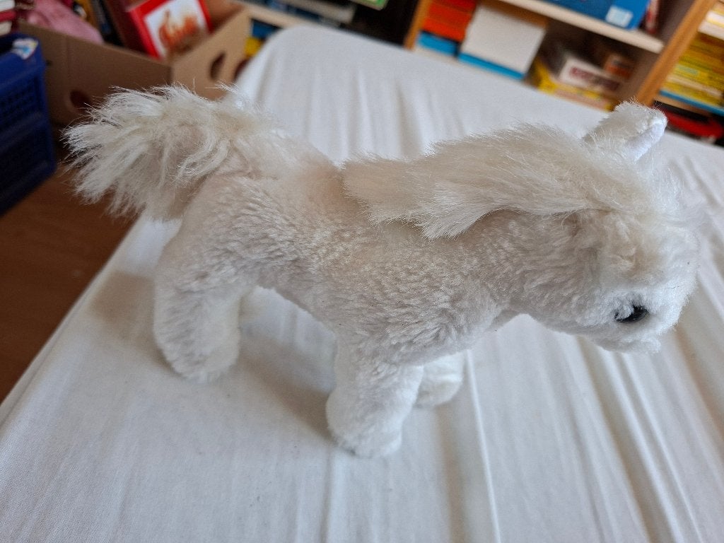 knuffel wit paardje, Ophalen of Verzenden, Overige typen