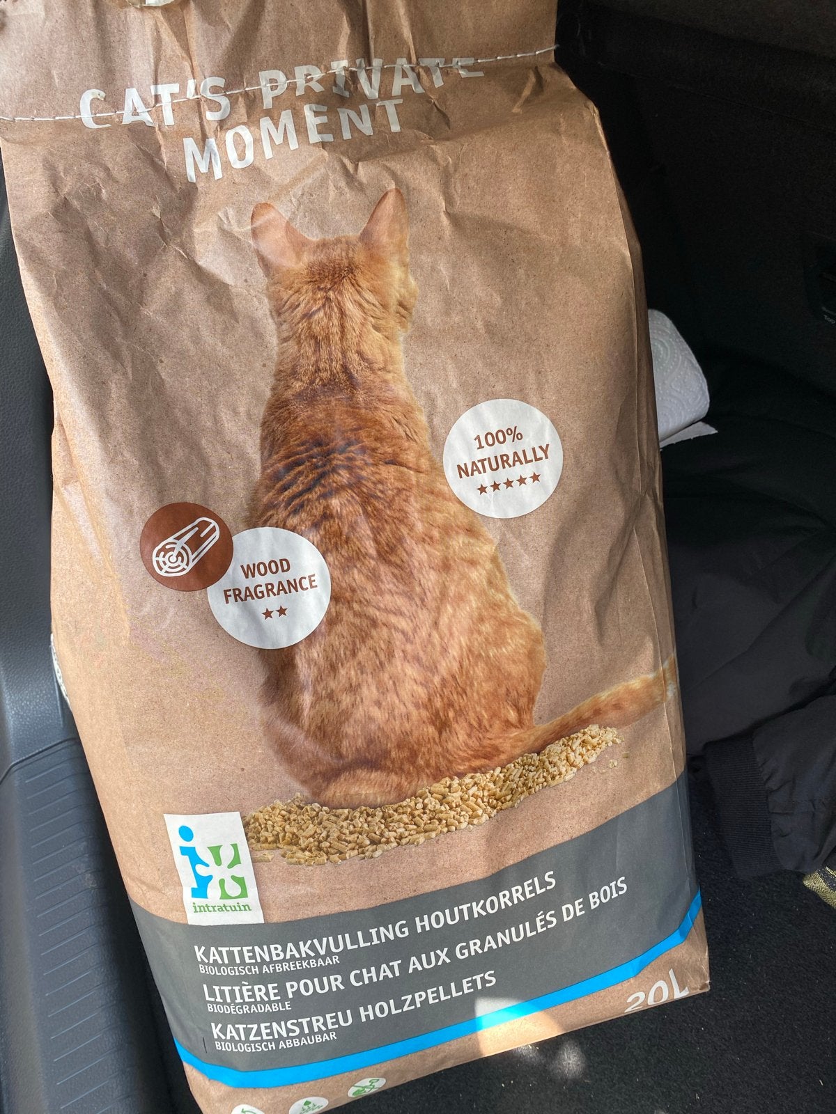 Kattenbak vulling houtkorrels, Dieren en Toebehoren, Ophalen, Nieuw
