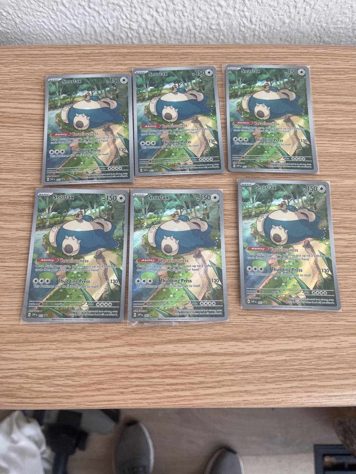 6x Snorlax 151 ETB Promo Sealed Pokémon Kaarten, Ophalen of Verzenden, Nieuw, Meerdere kaarten