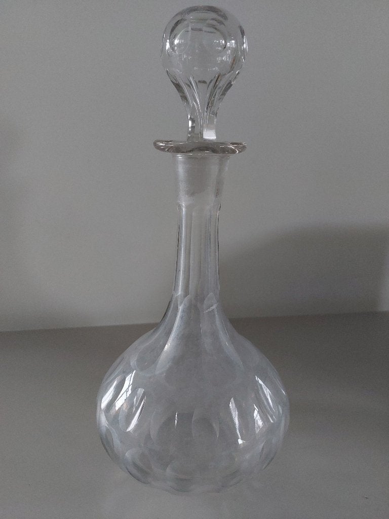 Glazen karaf met stolp, Ophalen of Verzenden