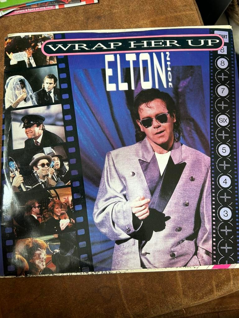 Elton Jhon - wrap her up, Ophalen of Verzenden, Zo goed als nieuw, 12 inch