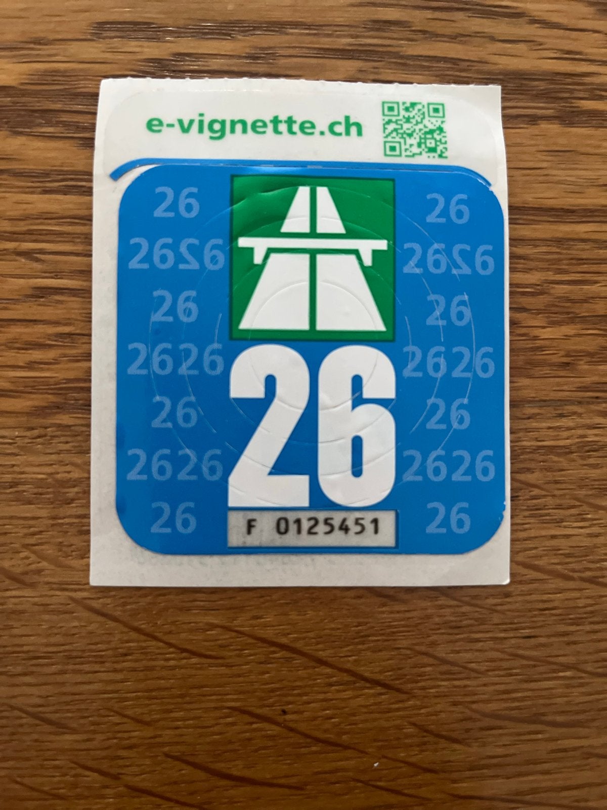 Zwitserland vignet