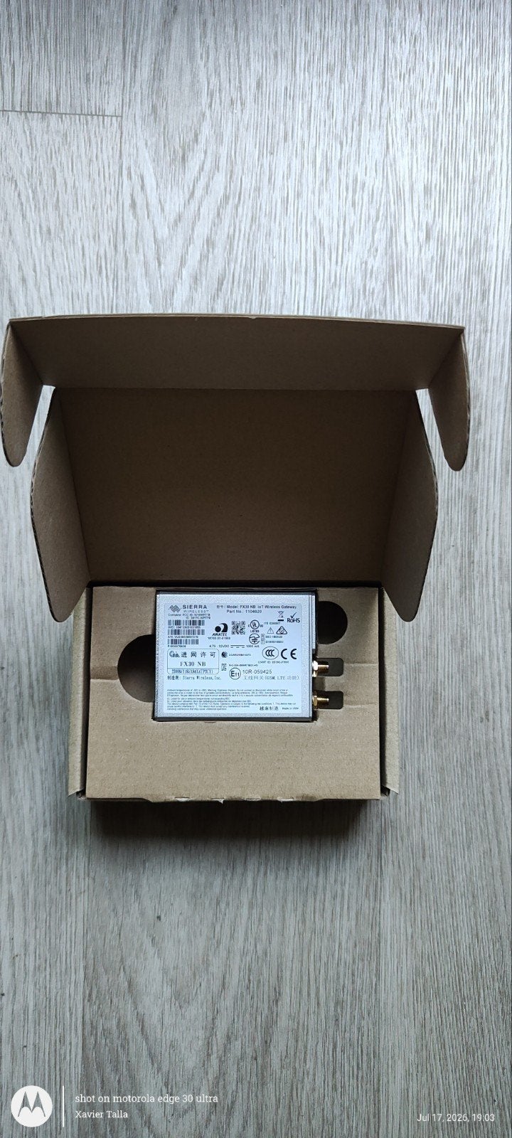 Sierra Wireless FX30 NB IoT Wireless Gateway, Ophalen of Verzenden, Nieuw