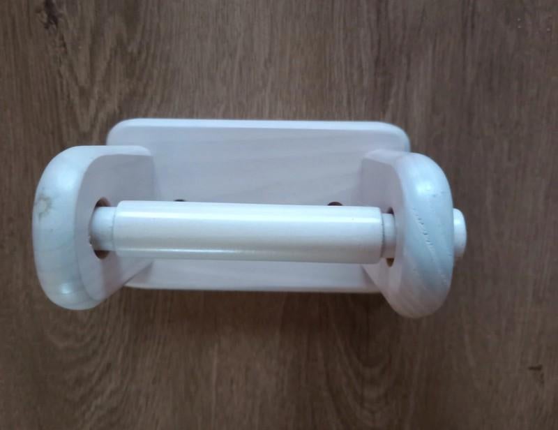 Wc rolhouder, Ophalen of Verzenden, Zo goed als nieuw, Beige, Overige typen
