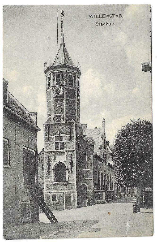 AK Willemstad - Stadhuis, Verzenden, Voor 1920, Ongelopen, Noord-Brabant