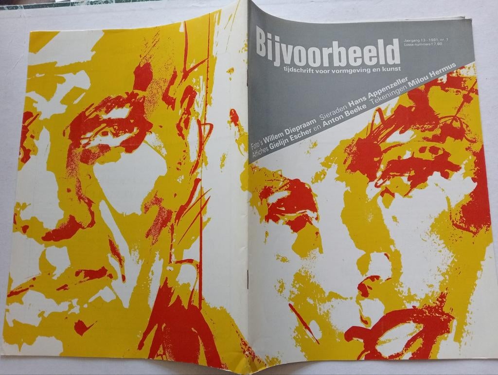 Vormgeving tijdschrift 1981 Willem Diepraam Milou Hermus, Ophalen of Verzenden, Gelezen