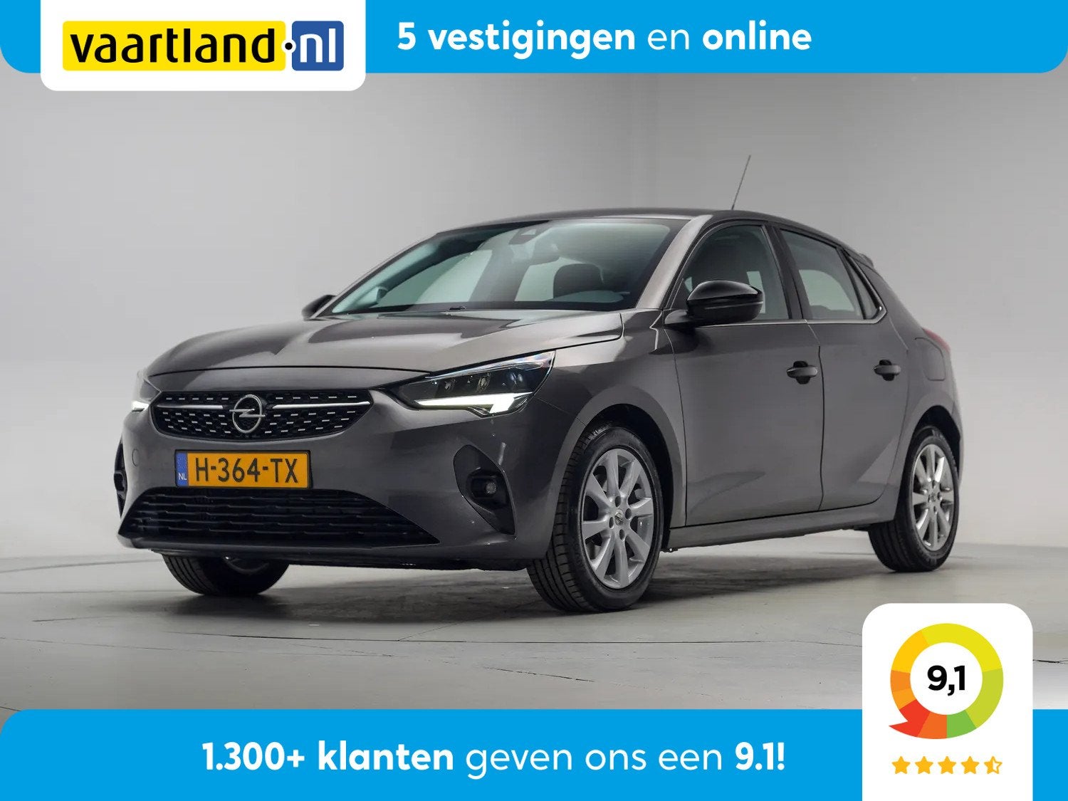 Opel Corsa 1.2 Elegance Aut. [ Navi Climate Carplay ], Auto's, Opel, Automaat, 101 pk, Gebruikt, 1199 cc