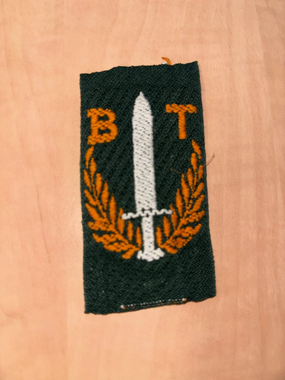 Mouwembleem Bewakingstroepen indie, Verzenden, Landmacht, Nederland, Embleem of Badge