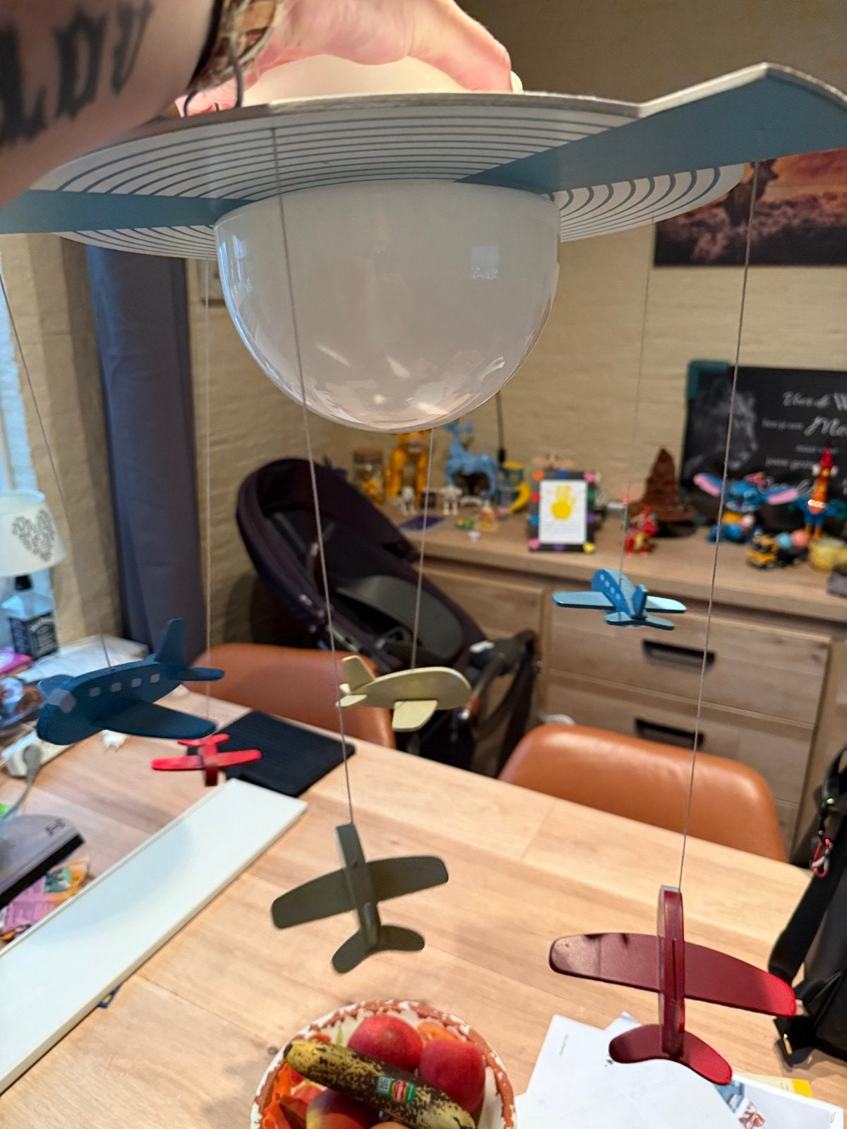 Vliegtuig Lamp - Perfect voor Kinderkamer, Kinderen en Baby's, Kinderkamer | Inrichting en Decoratie, Ophalen of Verzenden, Gebruikt