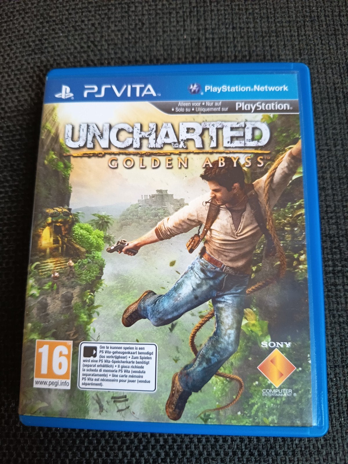 Uncharted: Golden Abyss PS Vita - Leuk Avontuurspel, Ophalen of Verzenden