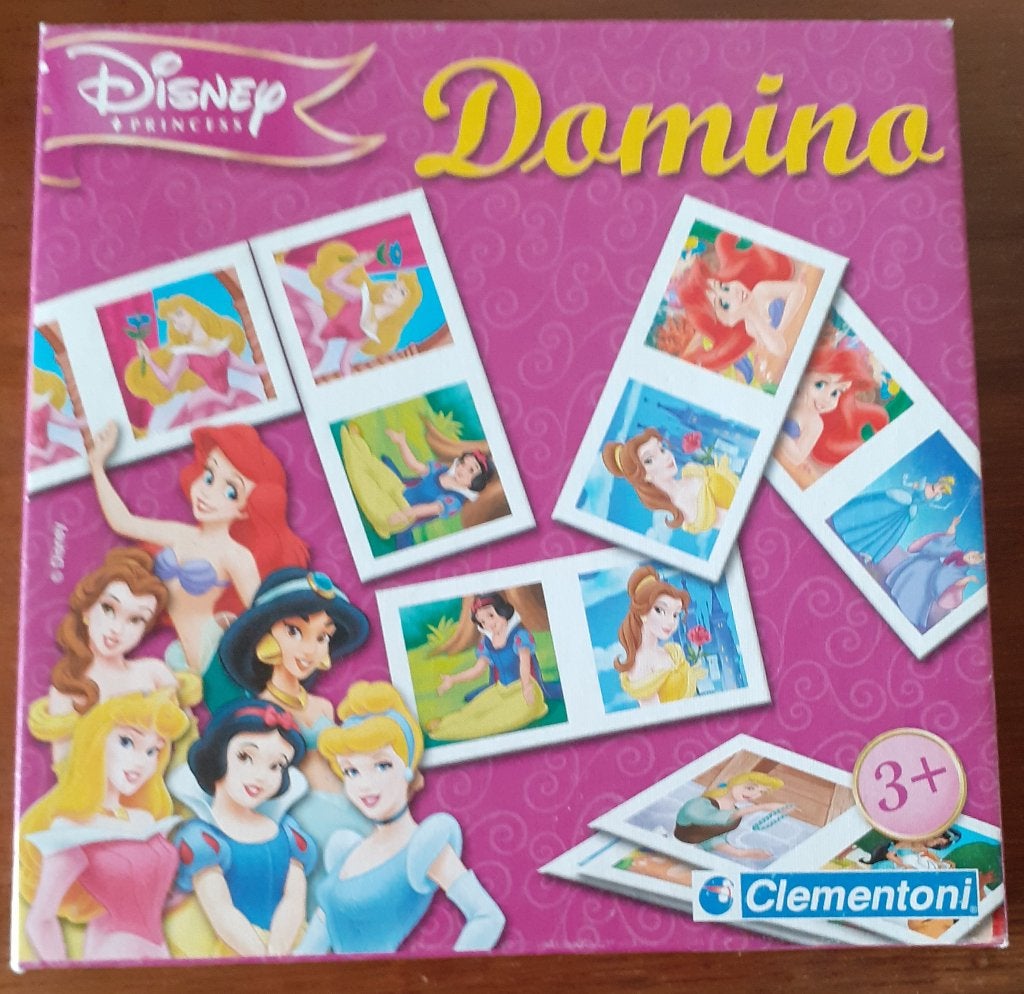 Domino Disney, Ophalen of Verzenden, Zo goed als nieuw, Puzzelen