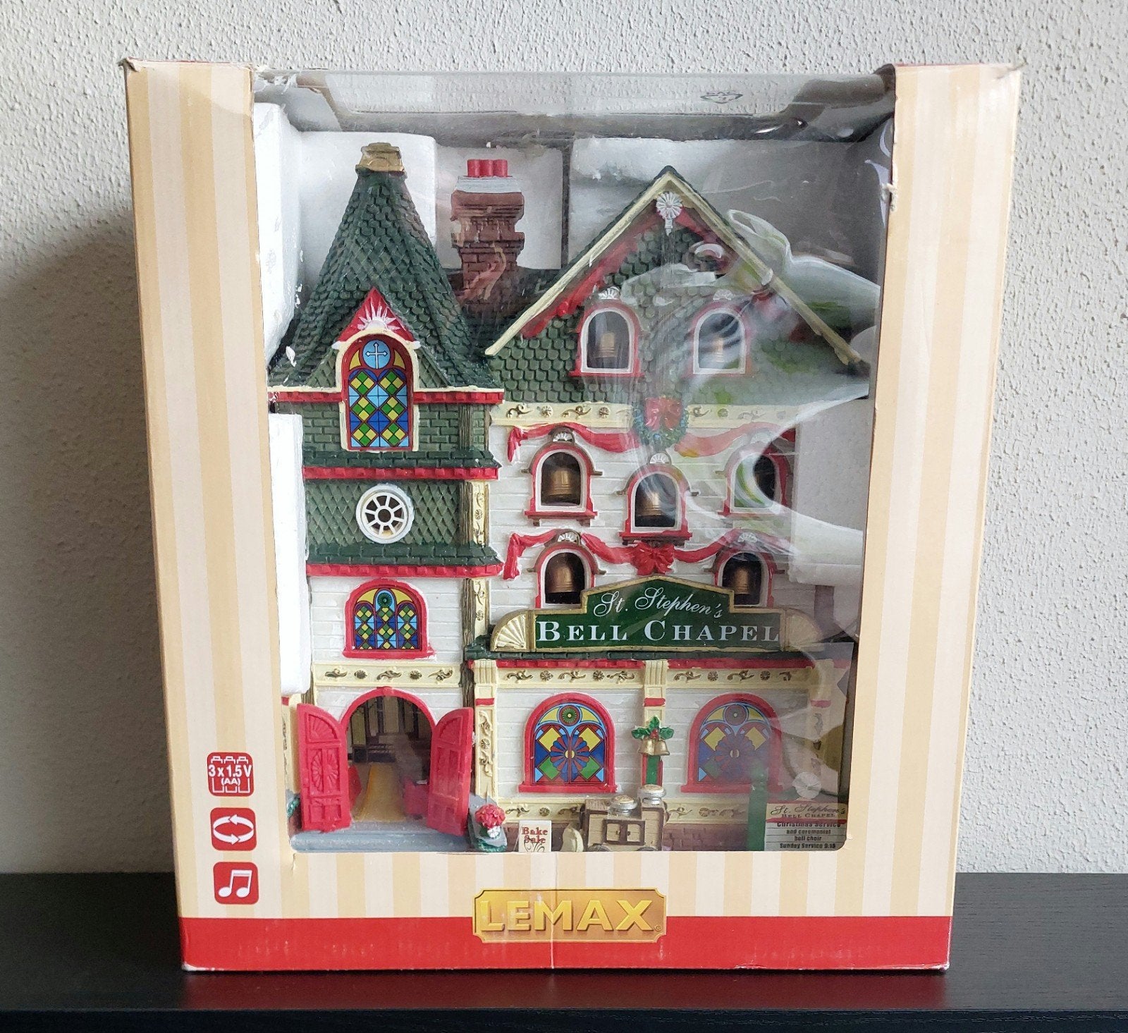Lemax kerstdorp, Diversen, Ophalen
