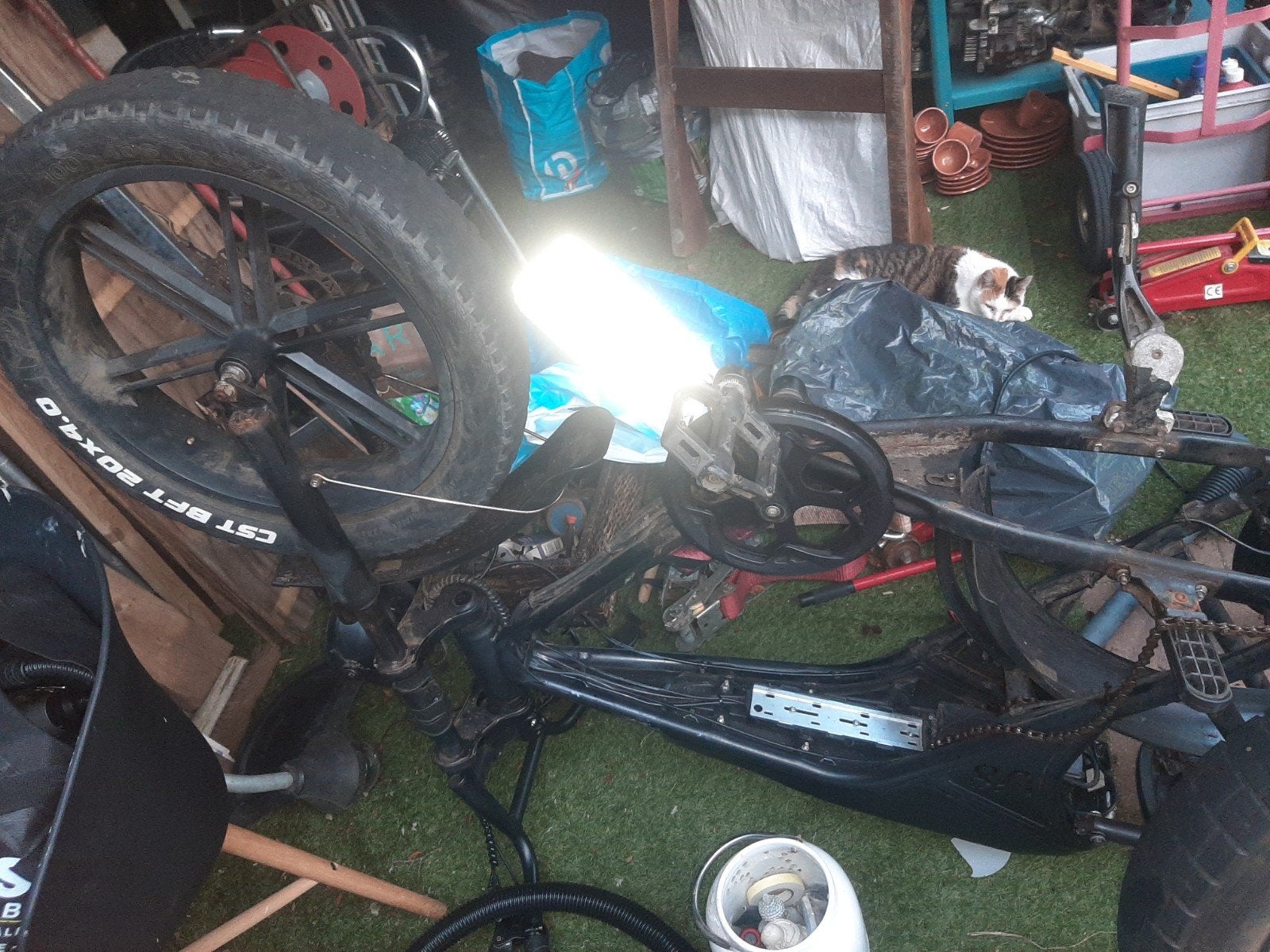 Fatbike v8 voor onderdelen of maken, Ophalen, Gebruikt, Overige merken