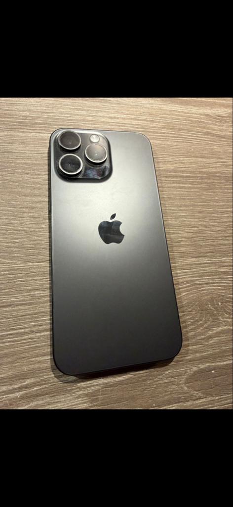 iPhone 15 Pro Max 1TB Zwart, Ophalen, Zwart, IPhone 15 Pro Max, 1 TB