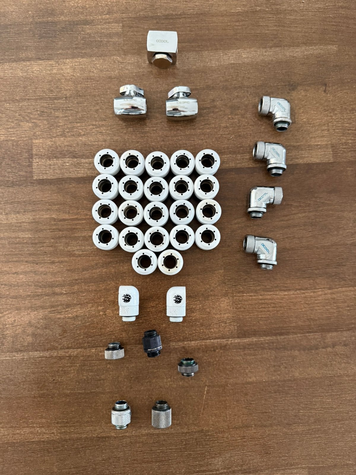 Waterkoeling Fittingen | PrimoChill, Alphacool, Bitspower, Computers en Software, Computerkoelers, Zo goed als nieuw, Waterkoeling