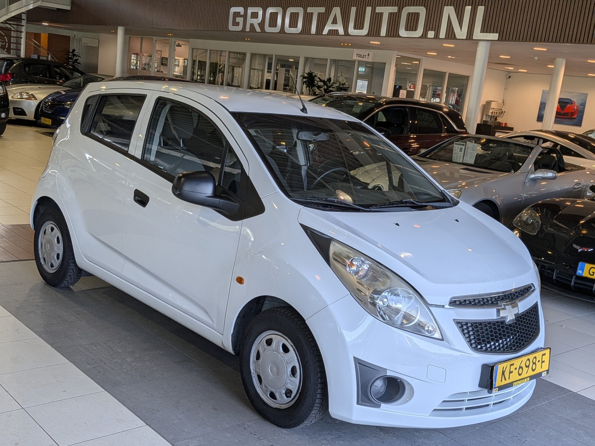 Chevrolet Spark 1.0 16V LE Stuurbekrachtiging (bj 2011), Auto's, Chevrolet, Voorwielaandrijving, Stof, Gebruikt, 4 cilinders