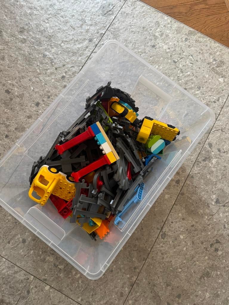 Duplo treinbaan onderdelen, Ophalen, Zo goed als nieuw