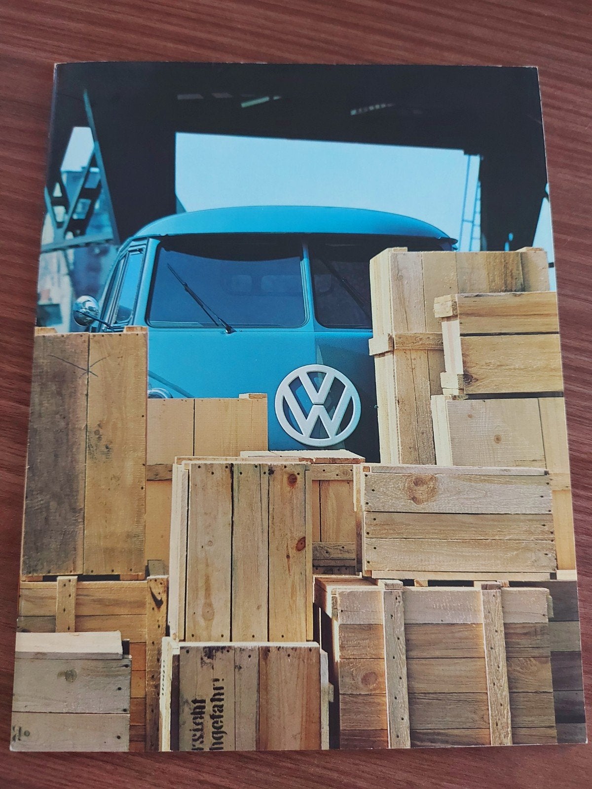 1966 Volkswagen Transporter T1 bus folder, Ophalen of Verzenden, Zo goed als nieuw, Volkswagen