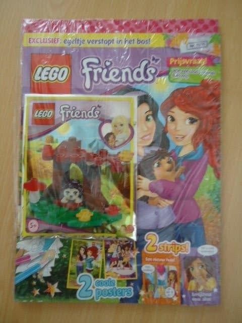 Lego Friends magazine november 2015, met set 561511 foliezak, Ophalen of Verzenden, Nieuw