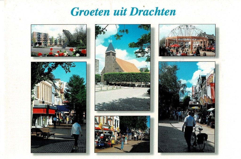 Drachten, Ophalen of Verzenden, 1960 tot 1980, Gelopen, Friesland