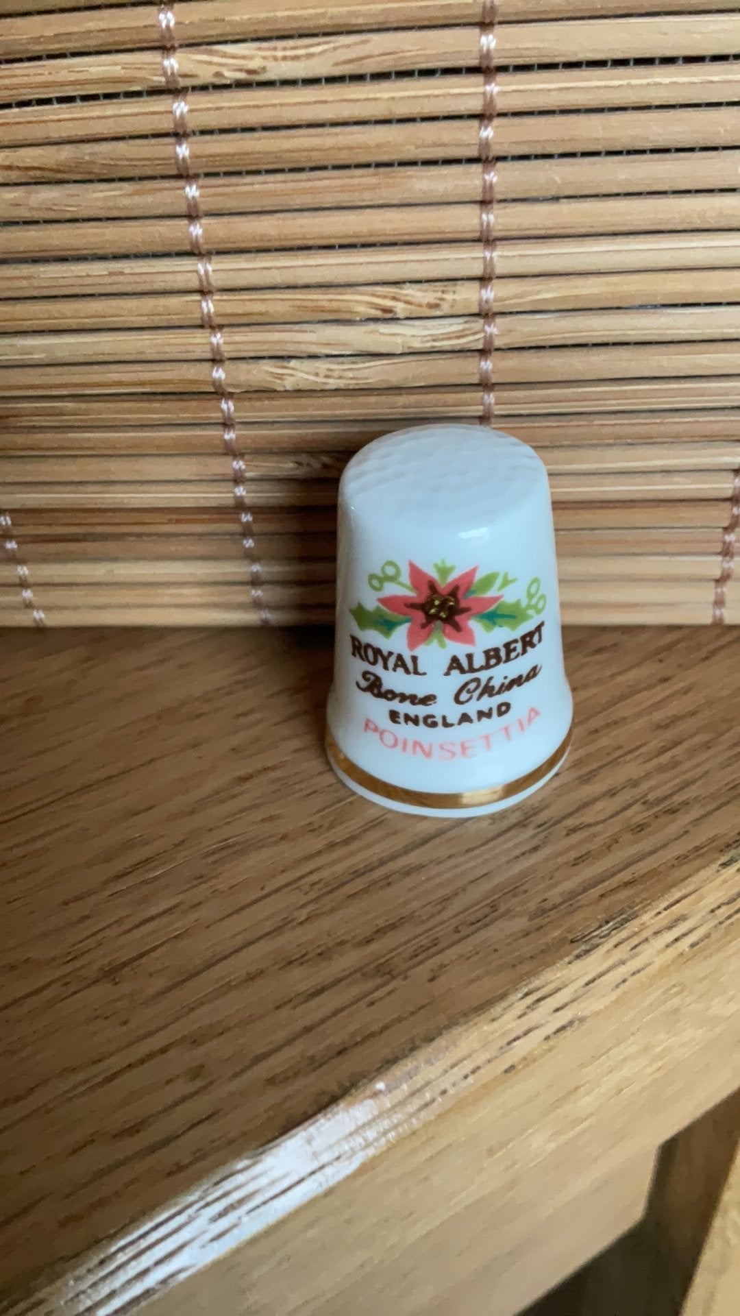 Royal Albert vingerhoed vingerhoedje vingerhoedjes, Verzenden, Nieuw, Porselein, Buitenland
