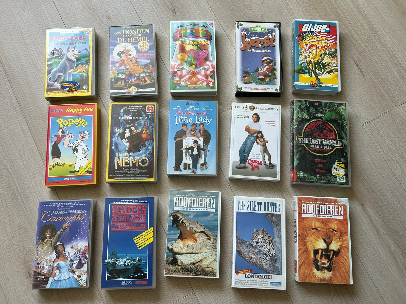 Diverse VHS-banden: Disney, animatie, avontuur en meer!, Ophalen of Verzenden, Gebruikt, Overige genres, VHS