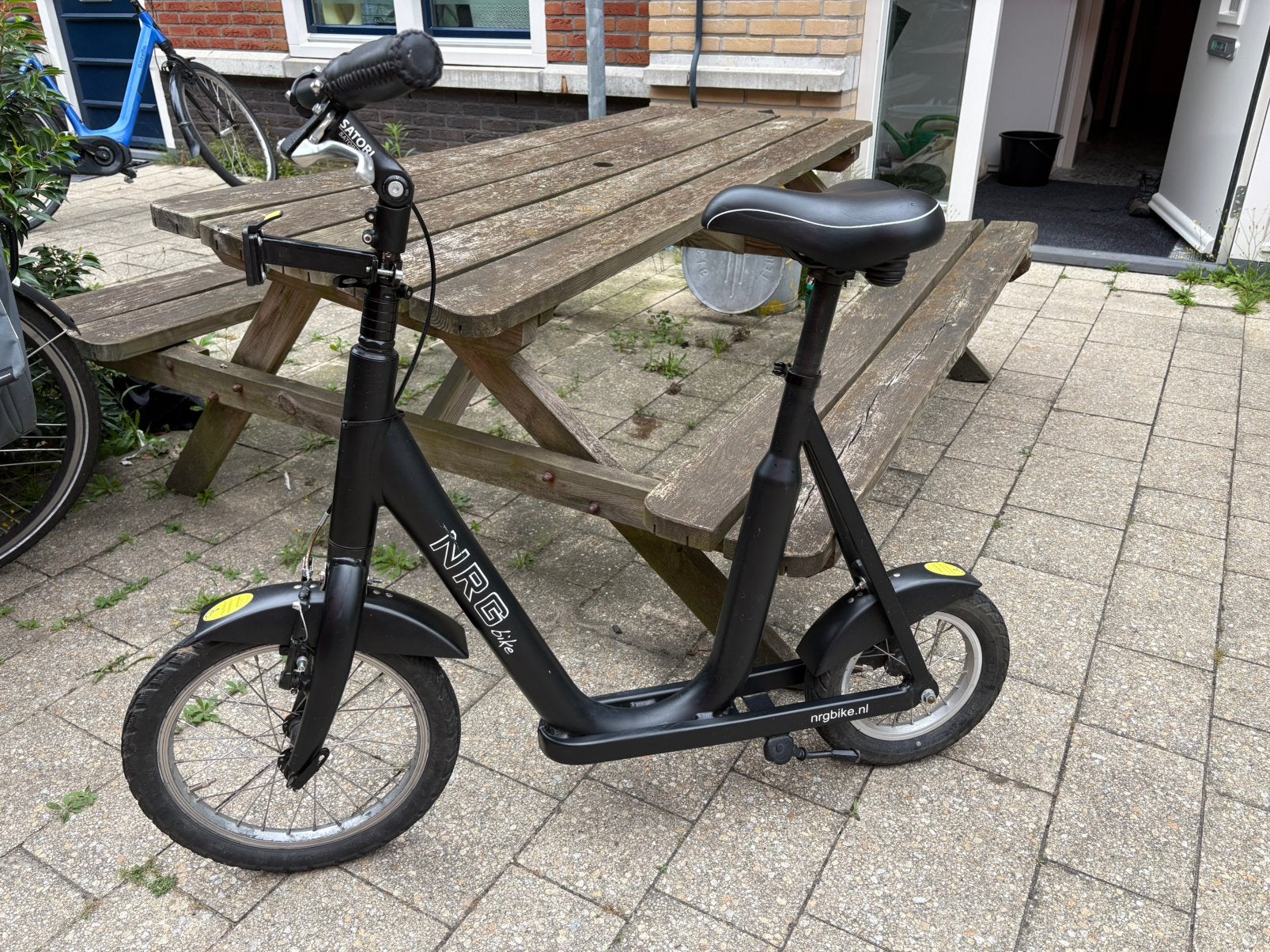 NRGbike Loopfiets voor volwassenen, met mandje, Ophalen, Gebruikt